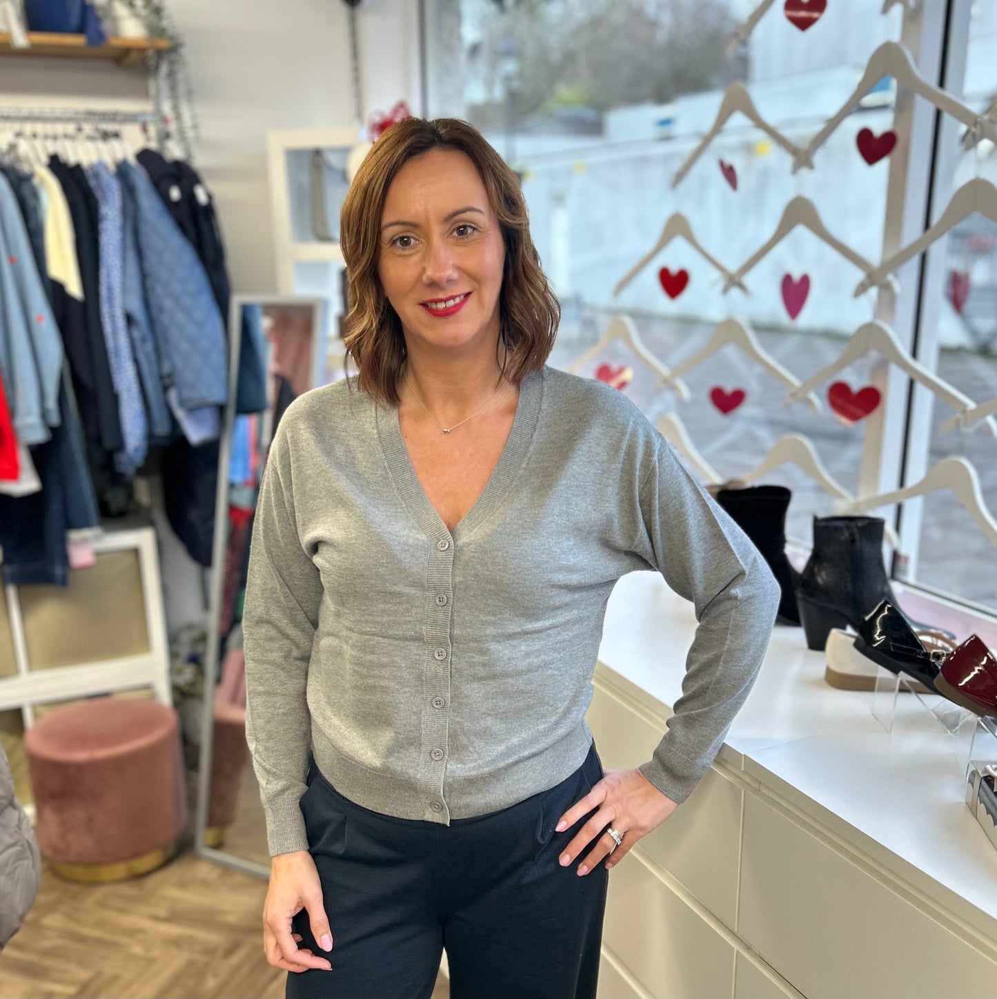 MYAH V Neck Cardigan