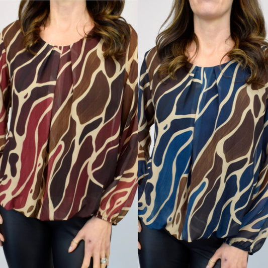 DOLLY Bubble Hem Top