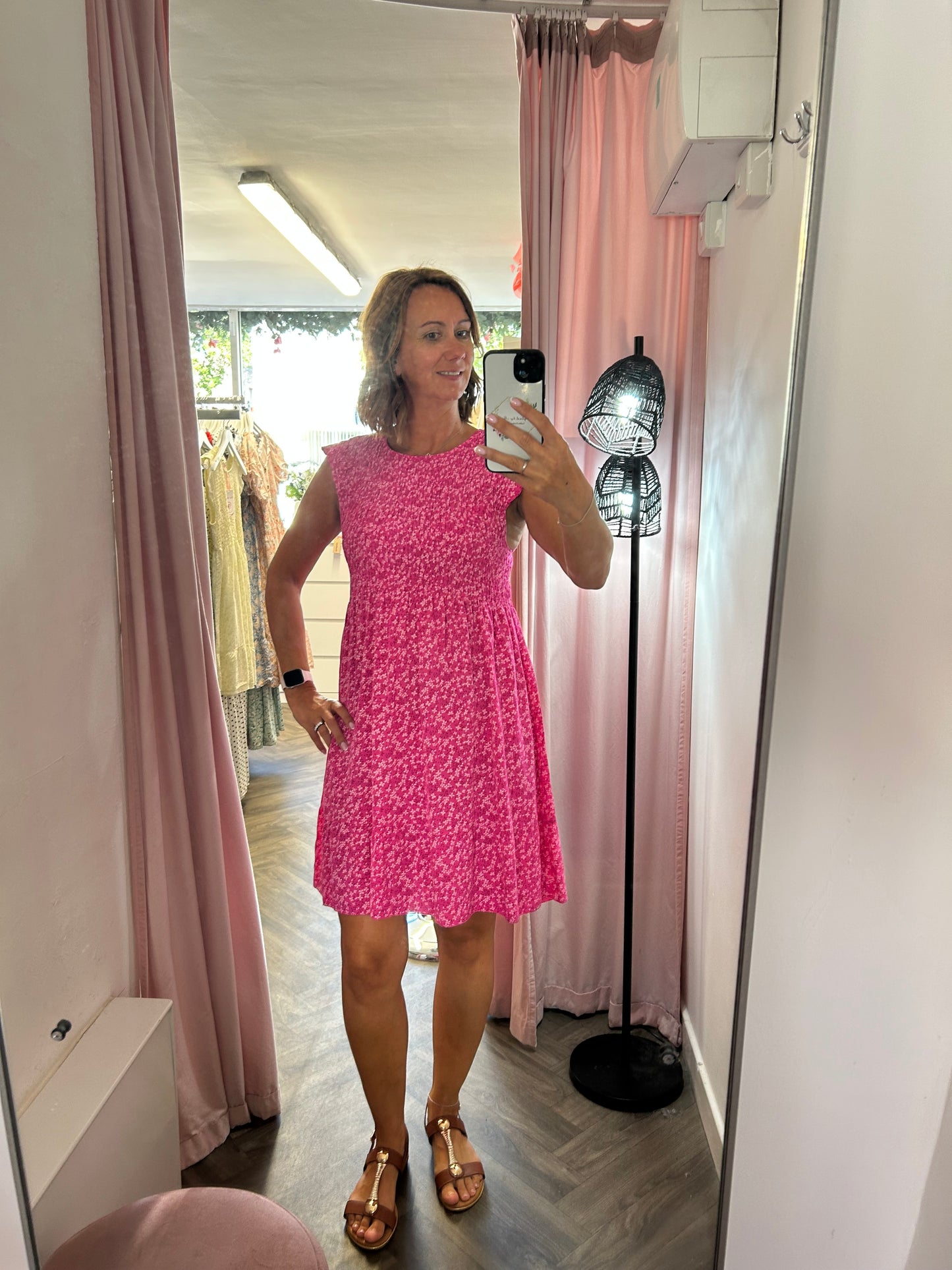 PENNY Knee Length Sundress
