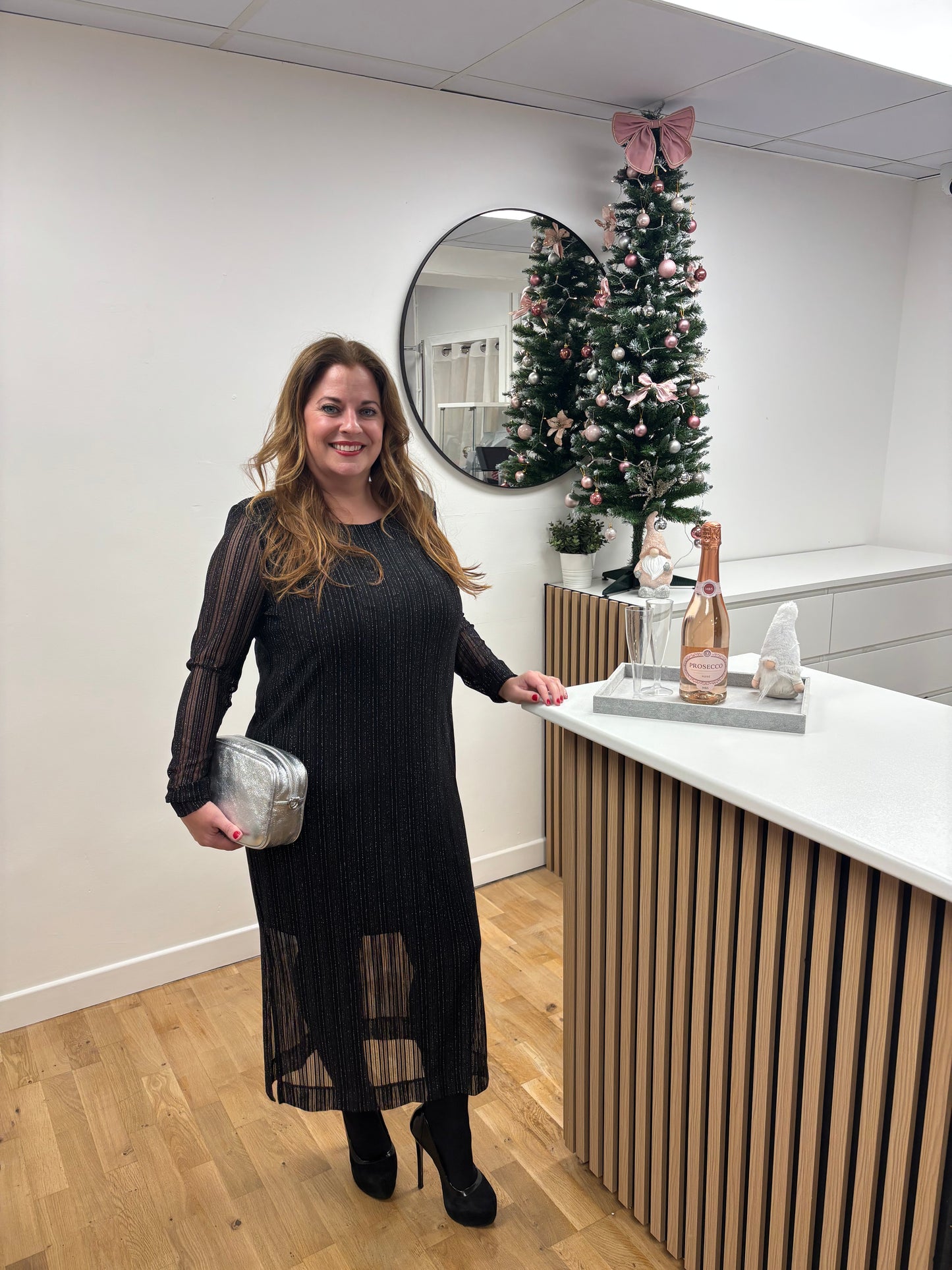 Ichi LACCY Double Layer Dress,