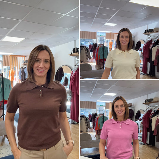 CINDEREL Short Sleeve Polo
