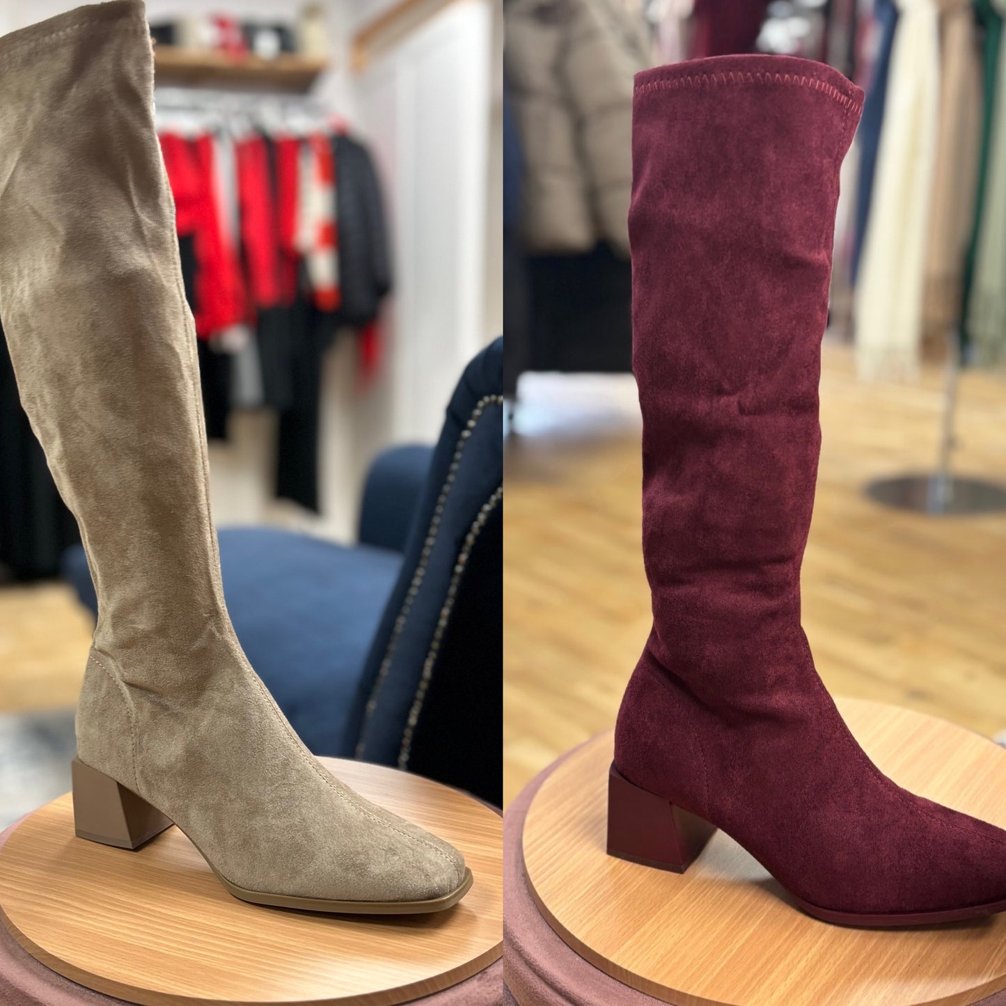 KIRSTY Knee High Boots