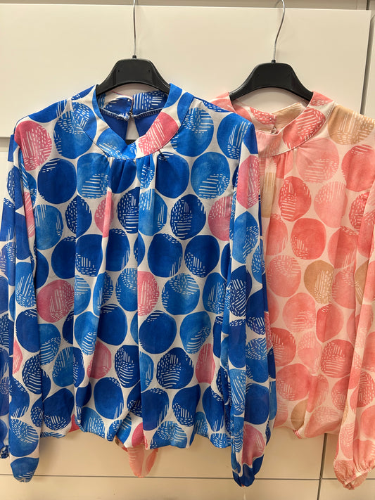 DOLLY High Neck Blouse