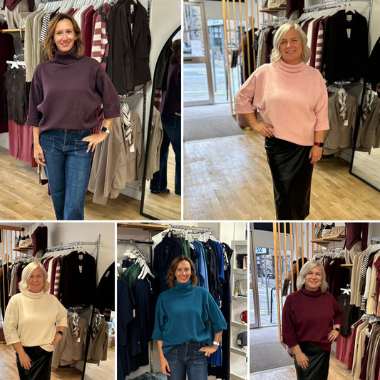 BELLA Roll Neck Jumper