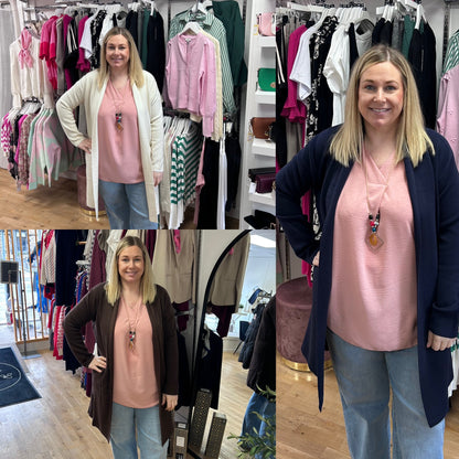 MAGGIE Longer Length Cardigan