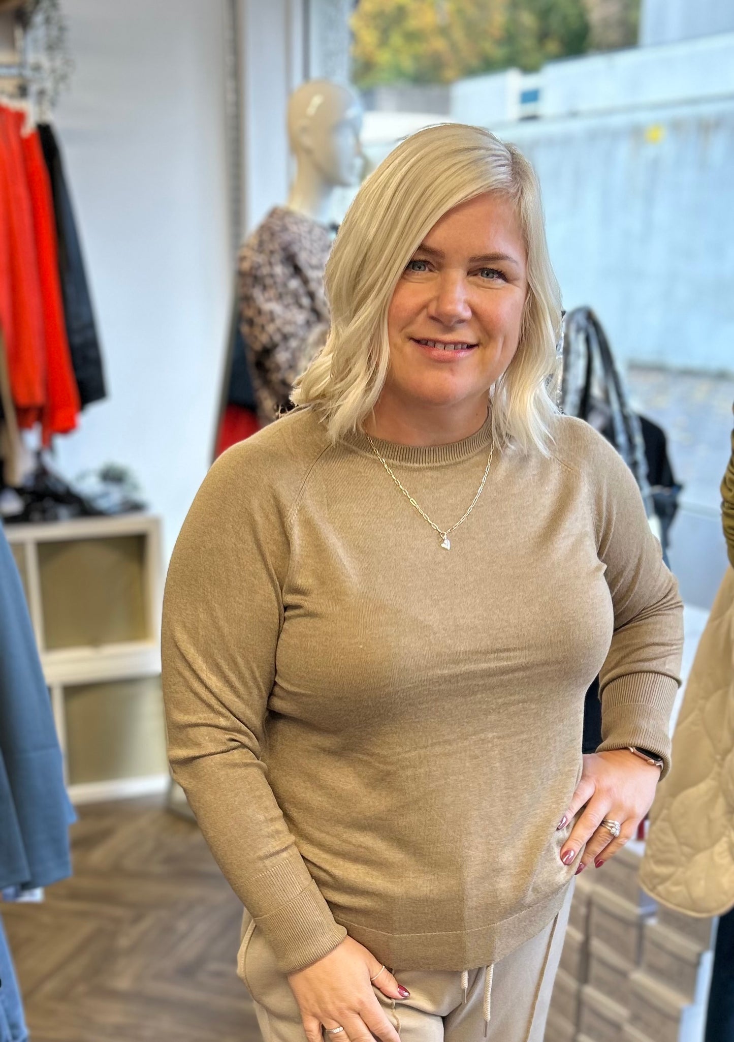 B Young MORLA Round Neck Jumper