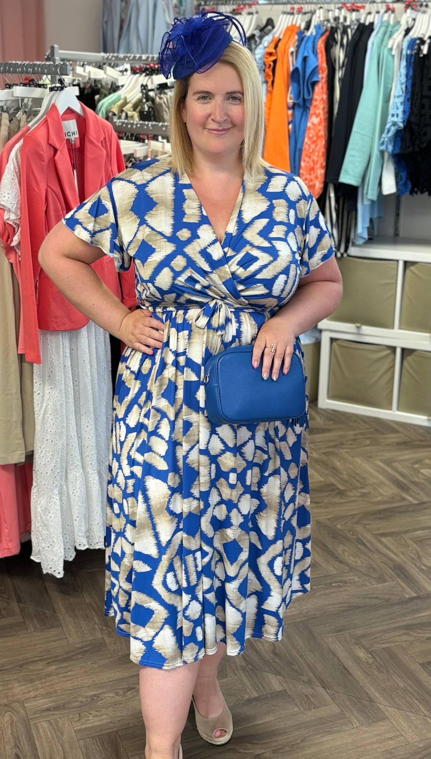 MAISIE Magic Wrap style dress