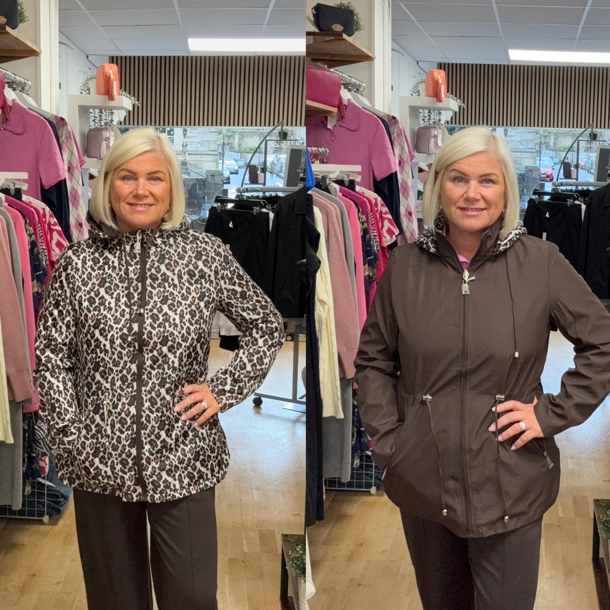 Ruby Reversible Raincoat