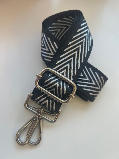 Bag Strap - KATE Metalic Chevron