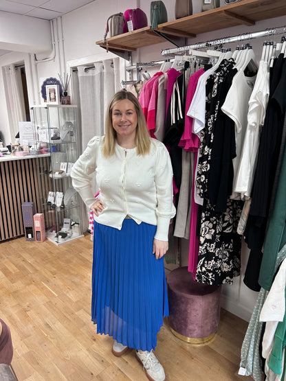 AURORA MIDI Length Skirt - pleated