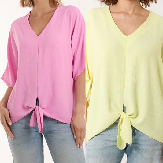 LUCY V Neck Top