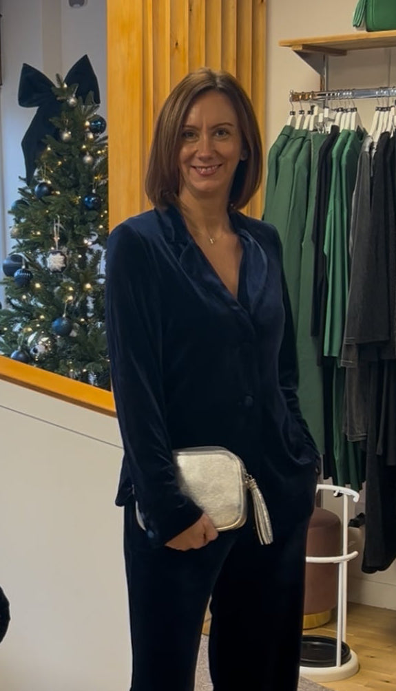 ZIA Velvet Blazer
