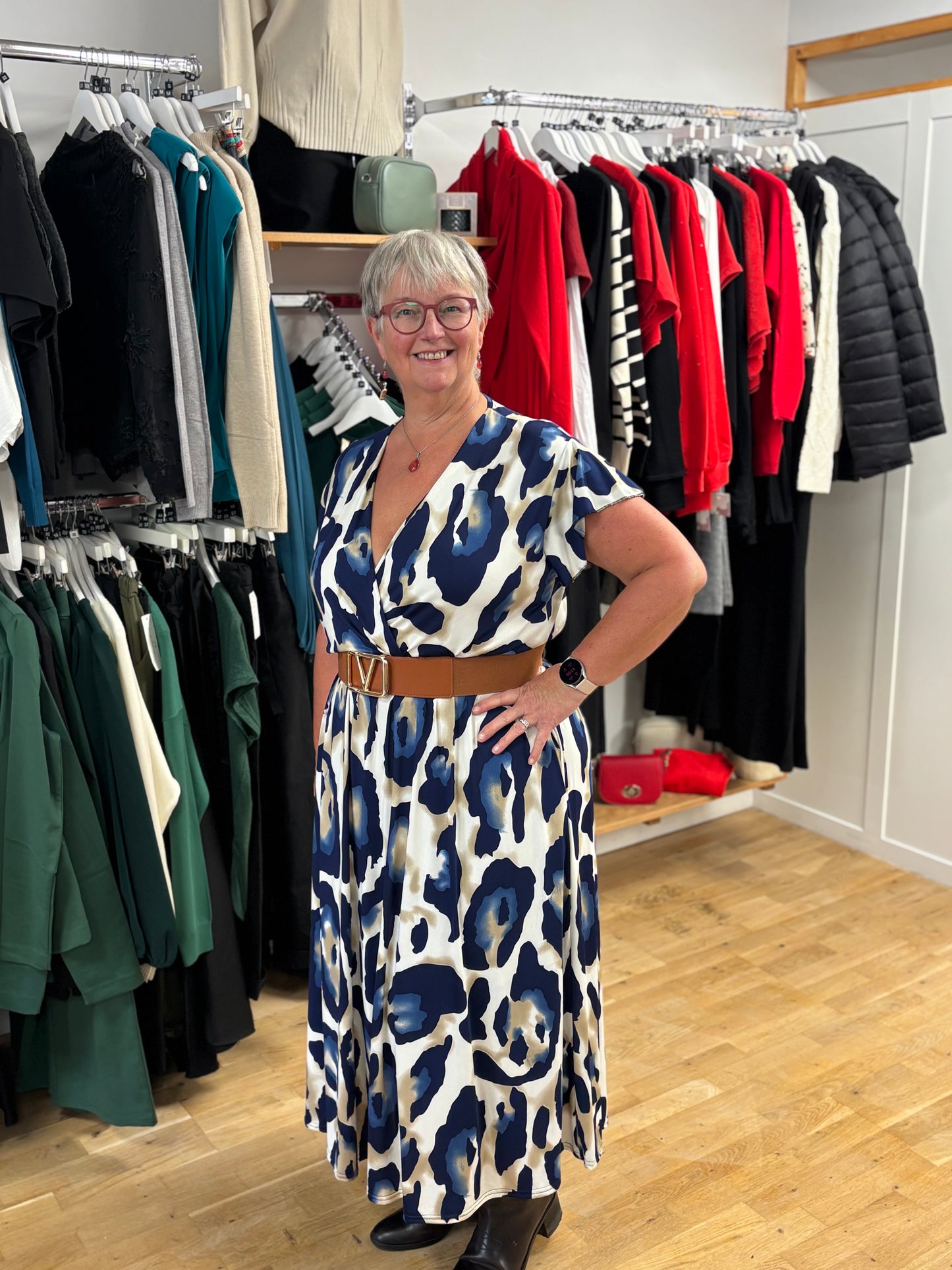 MAISIE Magic Wrap style dress