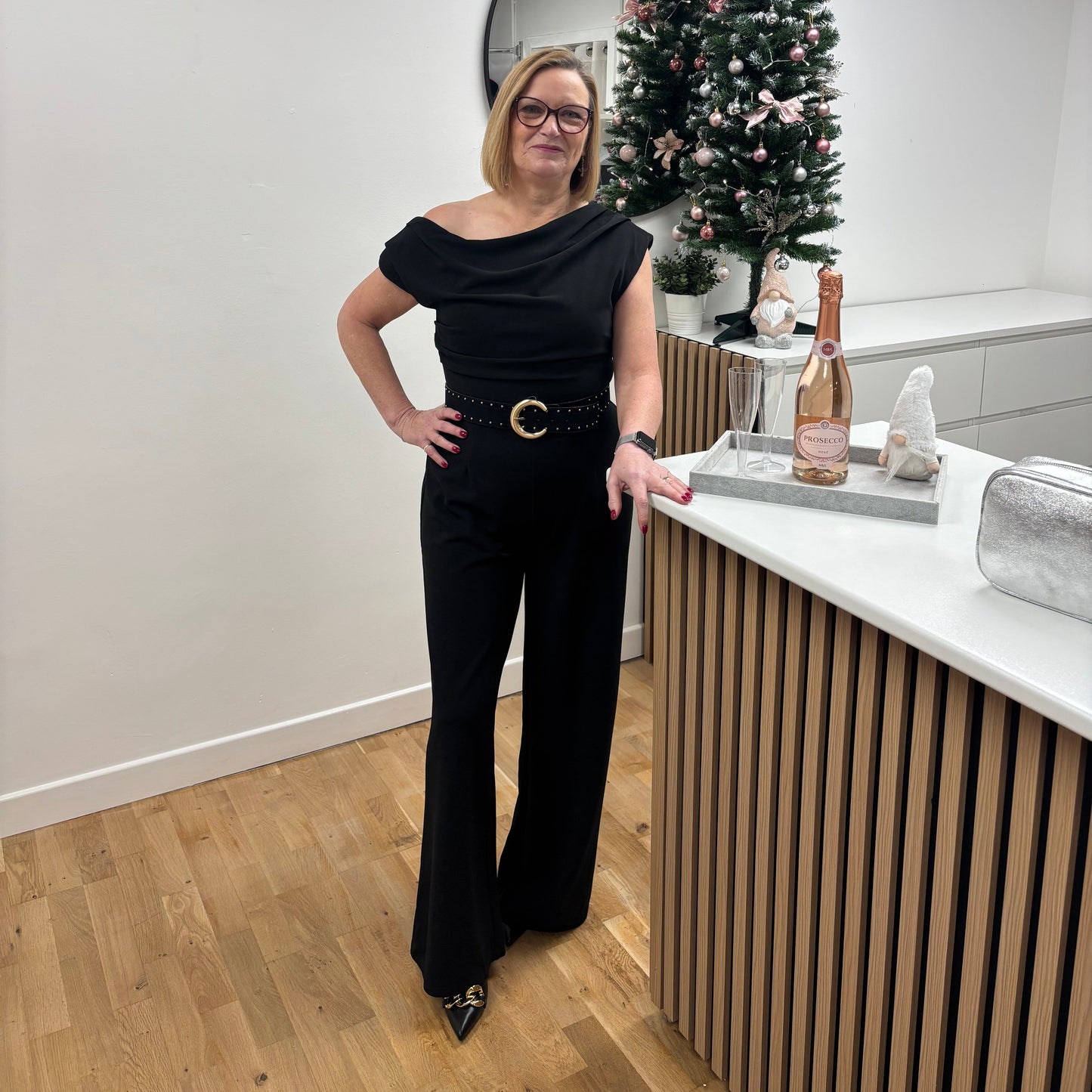 Donna Asymmetric Jumpsuit