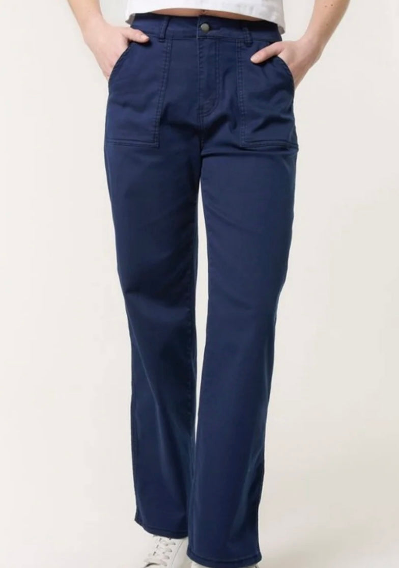 JASMINE Wide Leg Chino