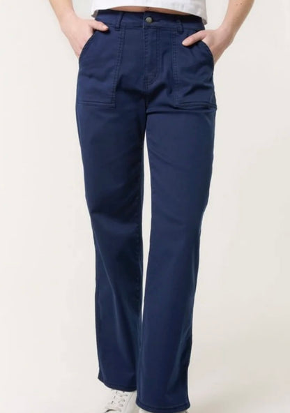 JASMINE Wide Leg Chino