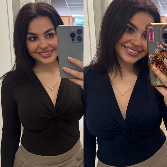 LOWENNA Knot Detail Top