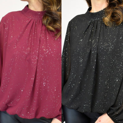 DOLLY High Neck Blouse