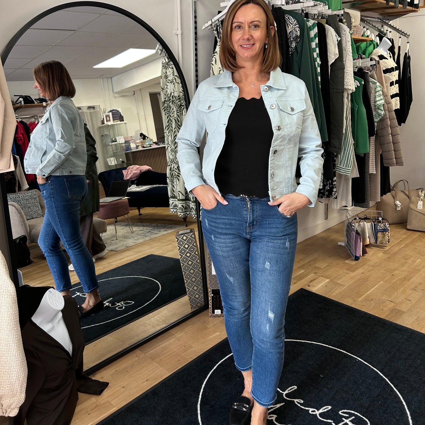 NICOLE Denim Style Jacket