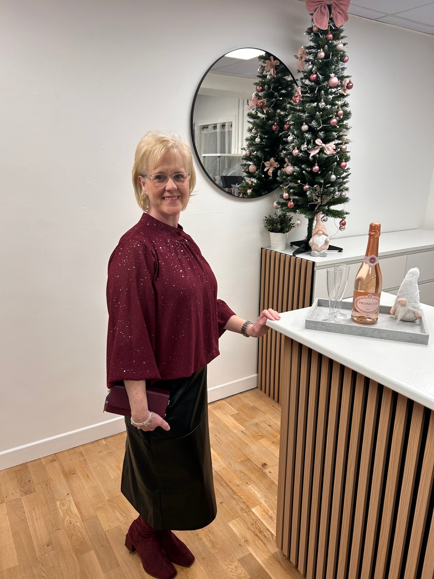 DOLLY High Neck Blouse