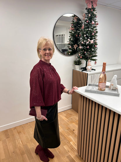 DOLLY High Neck Blouse