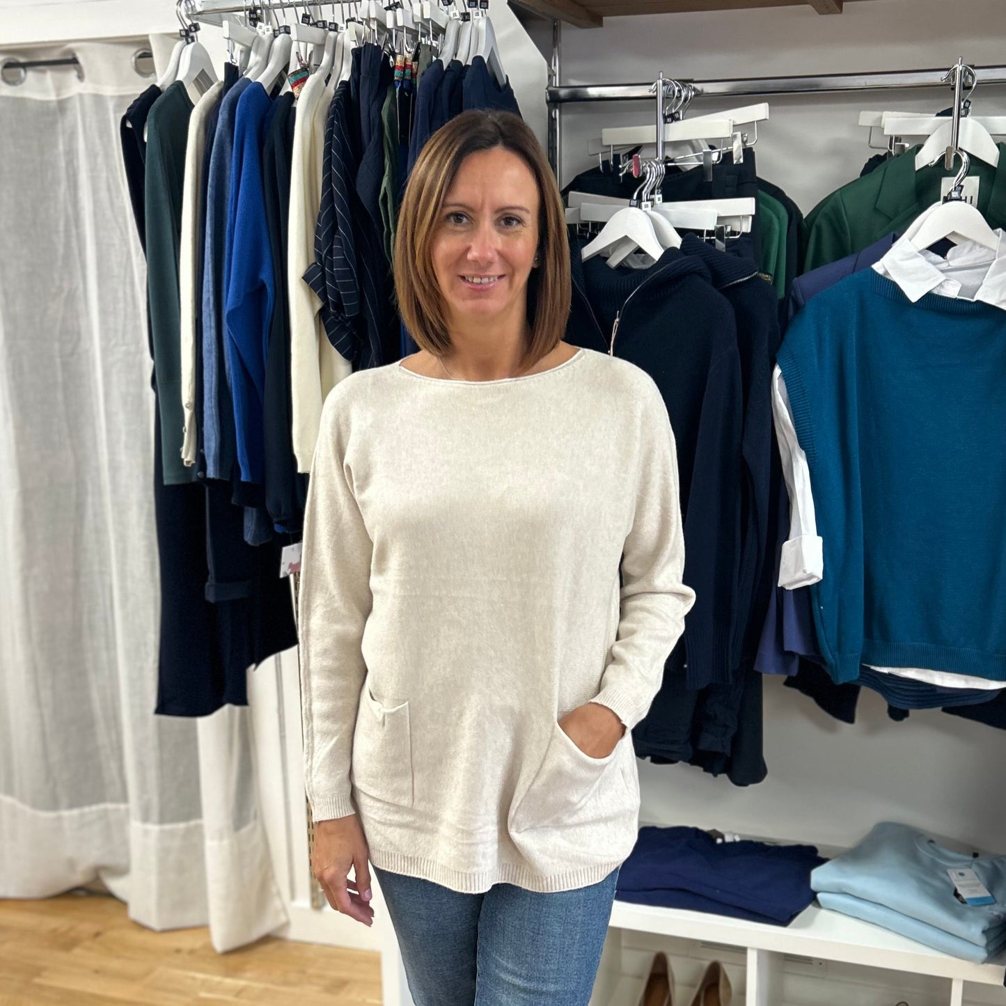 ALICE Bow detail jumper