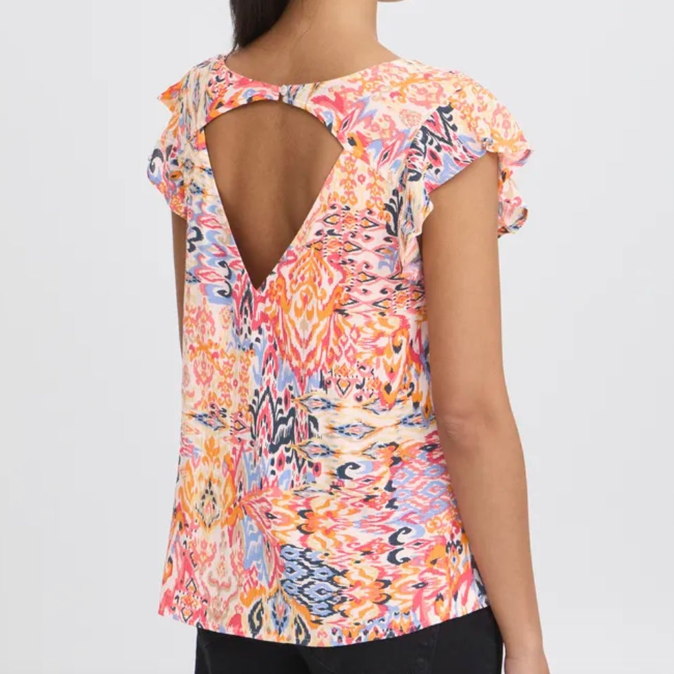 FARAH V Neck Top