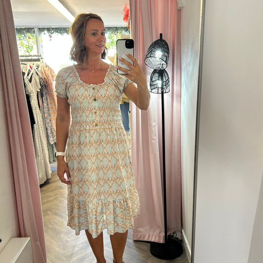 CALLA Bardot Midi Dress