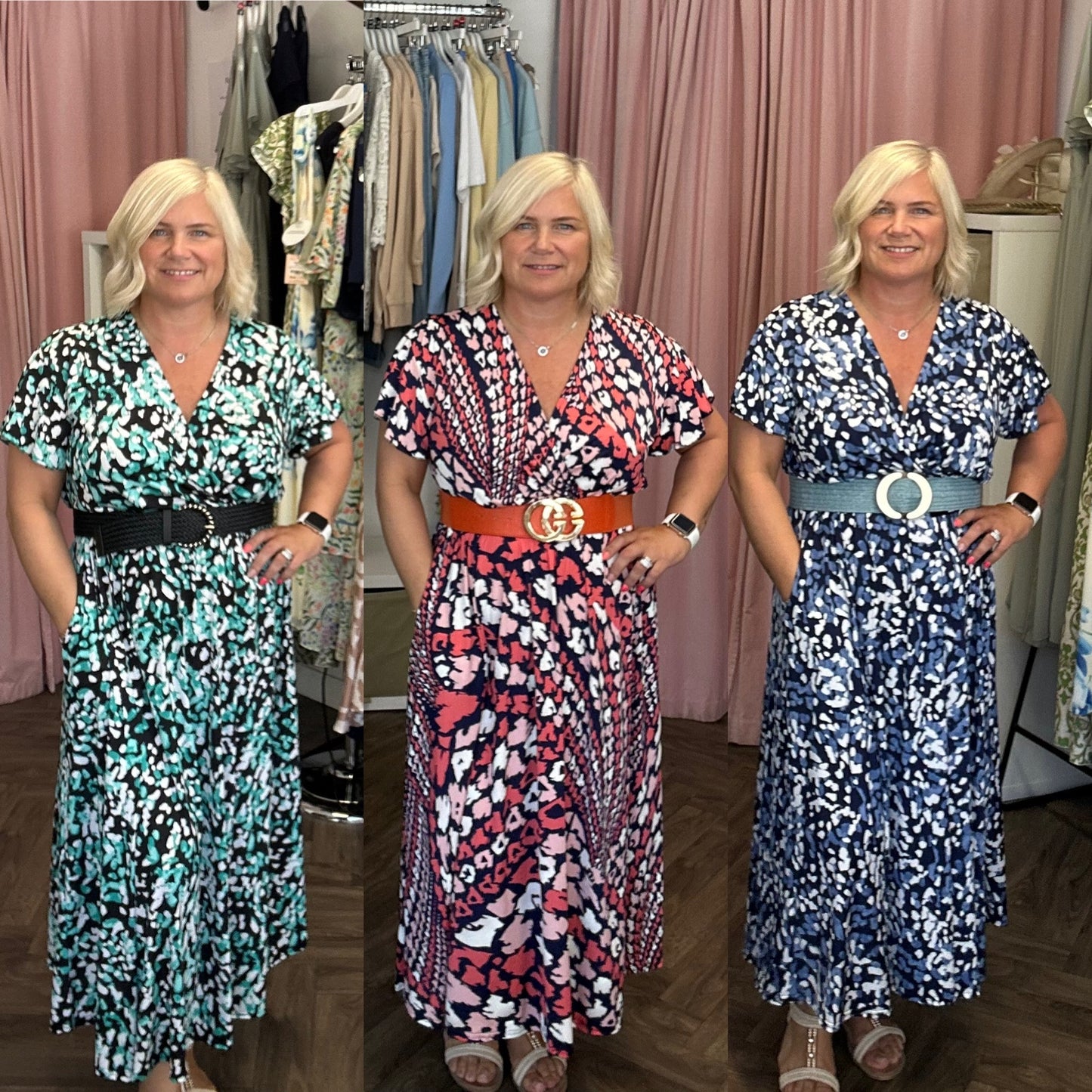 MAISIE Magic Wrap style dress