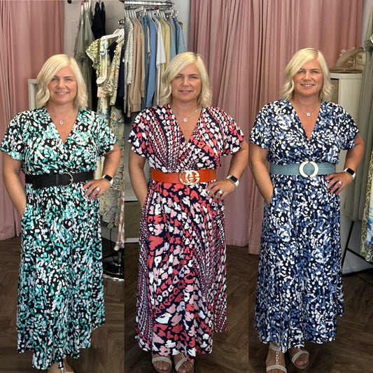 MAISIE Magic Wrap style dress