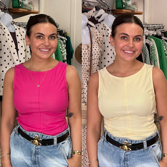 DENISE Denim Top