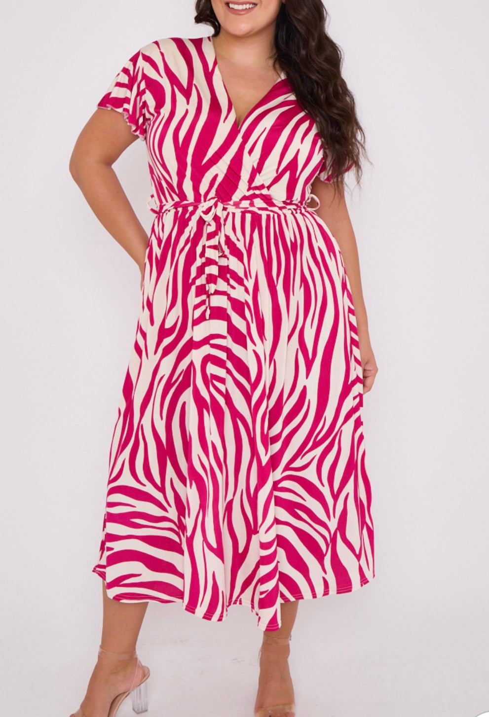 MAISIE Magic Wrap style dress