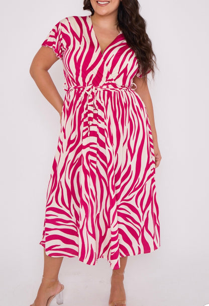 MAISIE Magic Wrap style dress