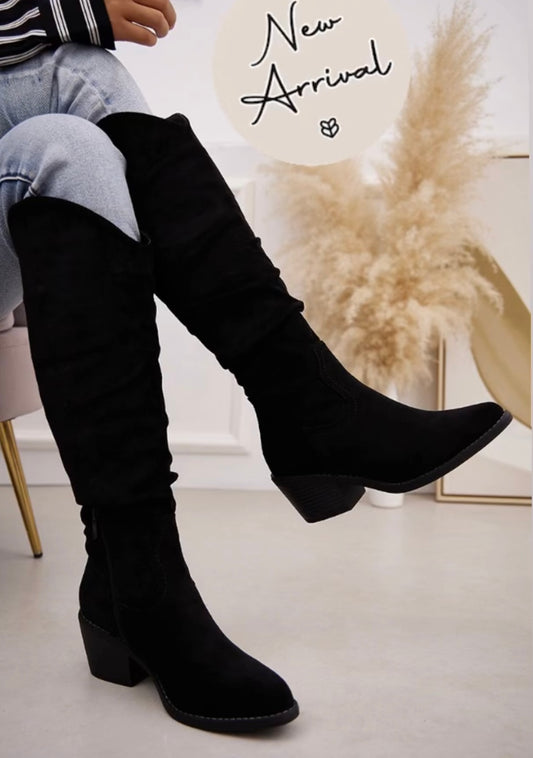Camilla Knee High Cowboy Boots