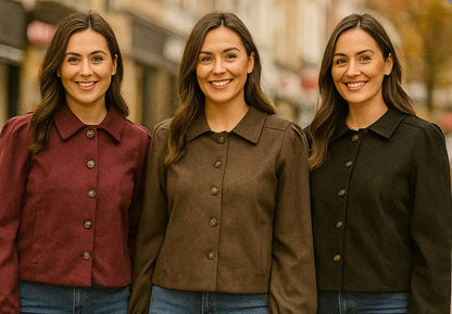 STELLA Faux Suede Jacket