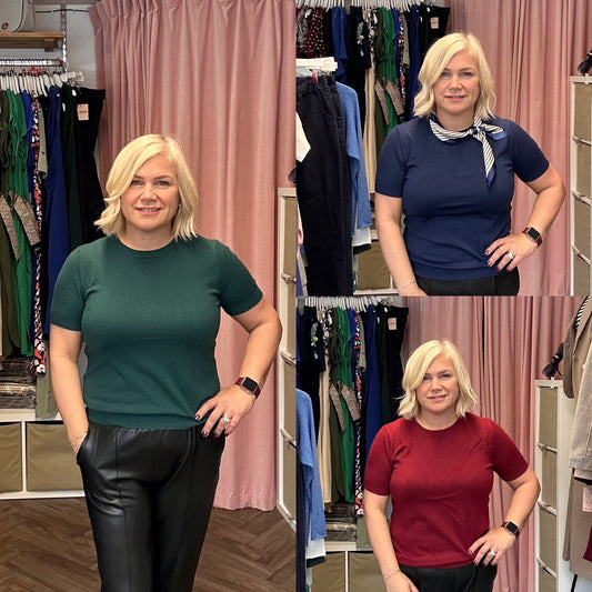 MEGAN Short Sleeve Jumper