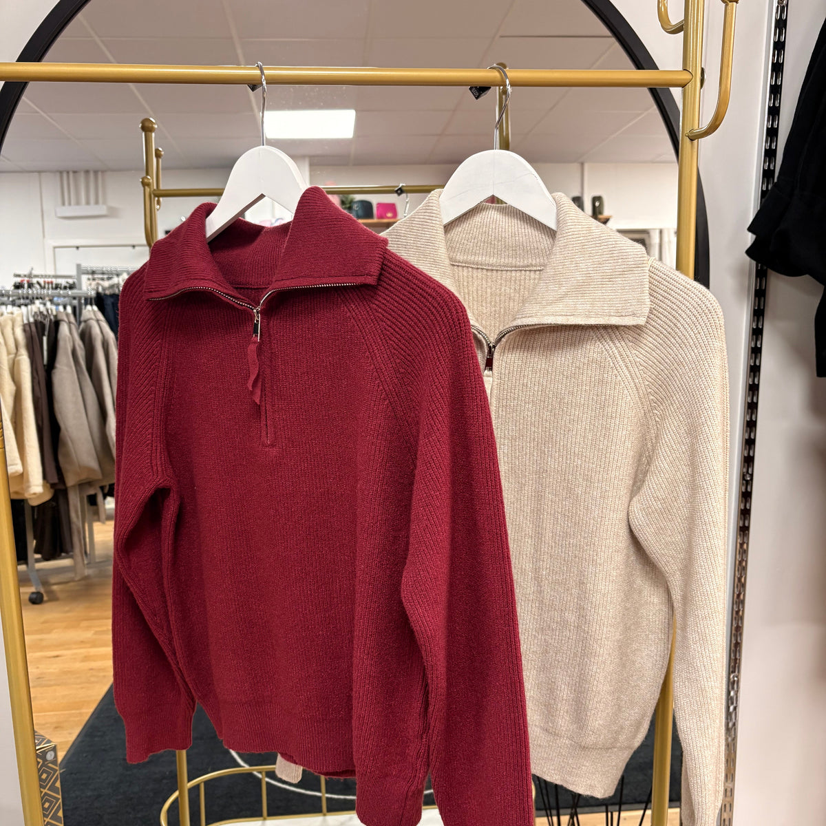 ZOE 1/4 Zip Jumper