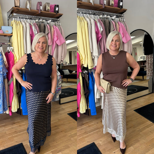 SIENNA Satin Style Maxi Skirt
