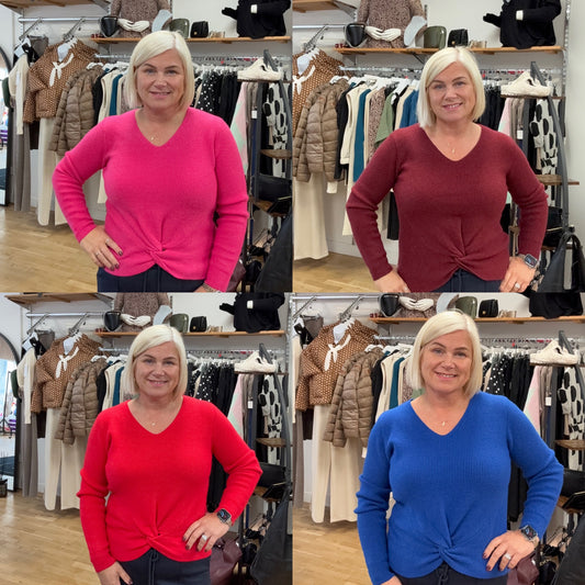 ALEXIS V Neck Jumper