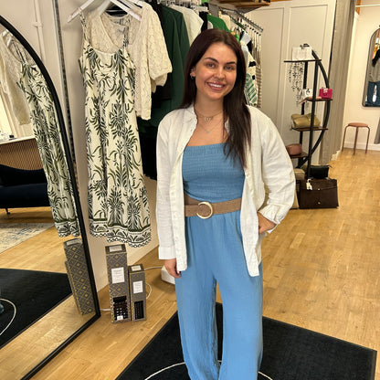 MADDIE Bardot Jumpsuit