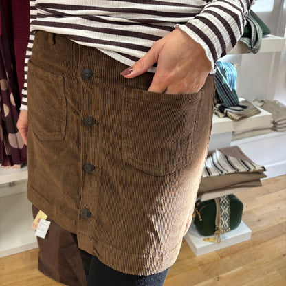GLORIA Cord MIni Skirt