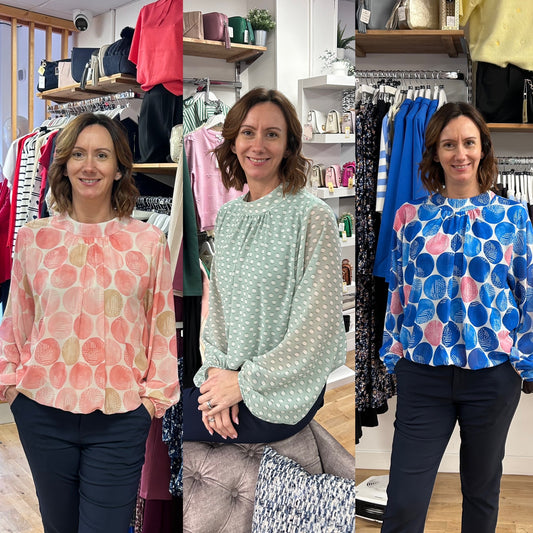 DOLLY High Neck Blouse