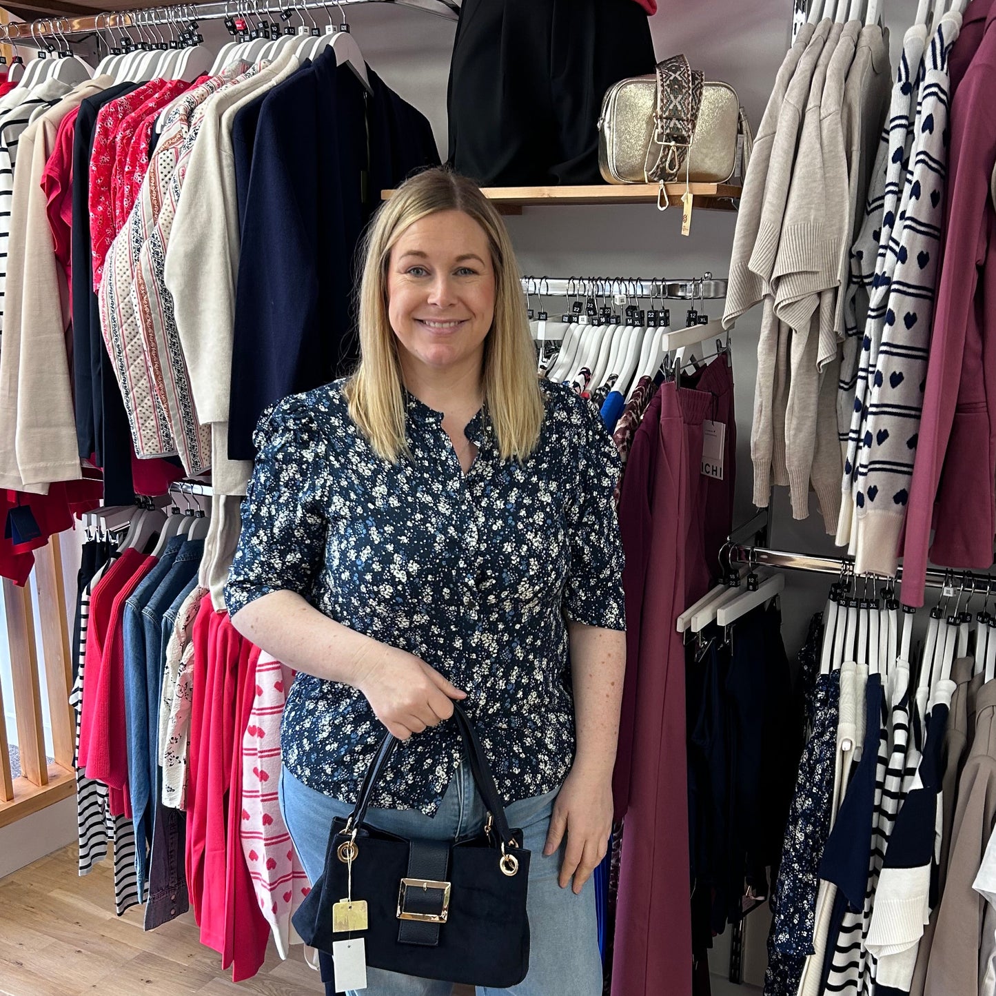 ICHI Vera Short Sleeve Blouse