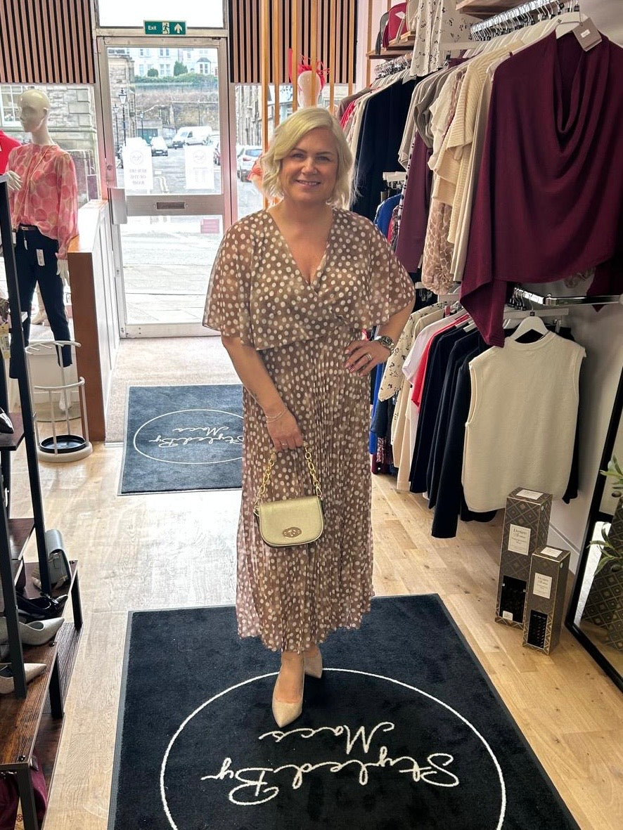 FLORA Wrap Style Dress