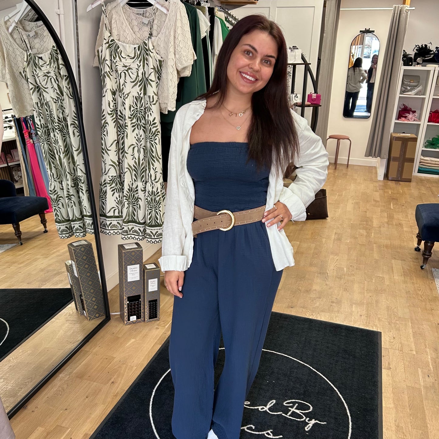 MADDIE Bardot Jumpsuit
