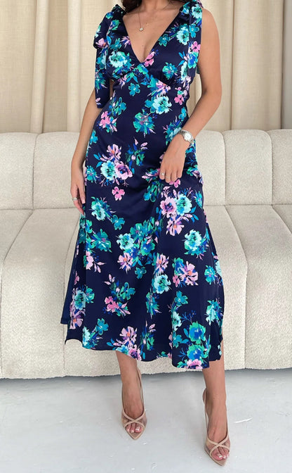 BEVERLY Floral Midi Dress