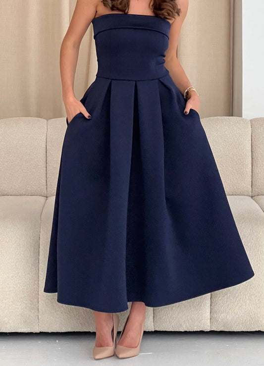 DANNI Strapless Midi Dress