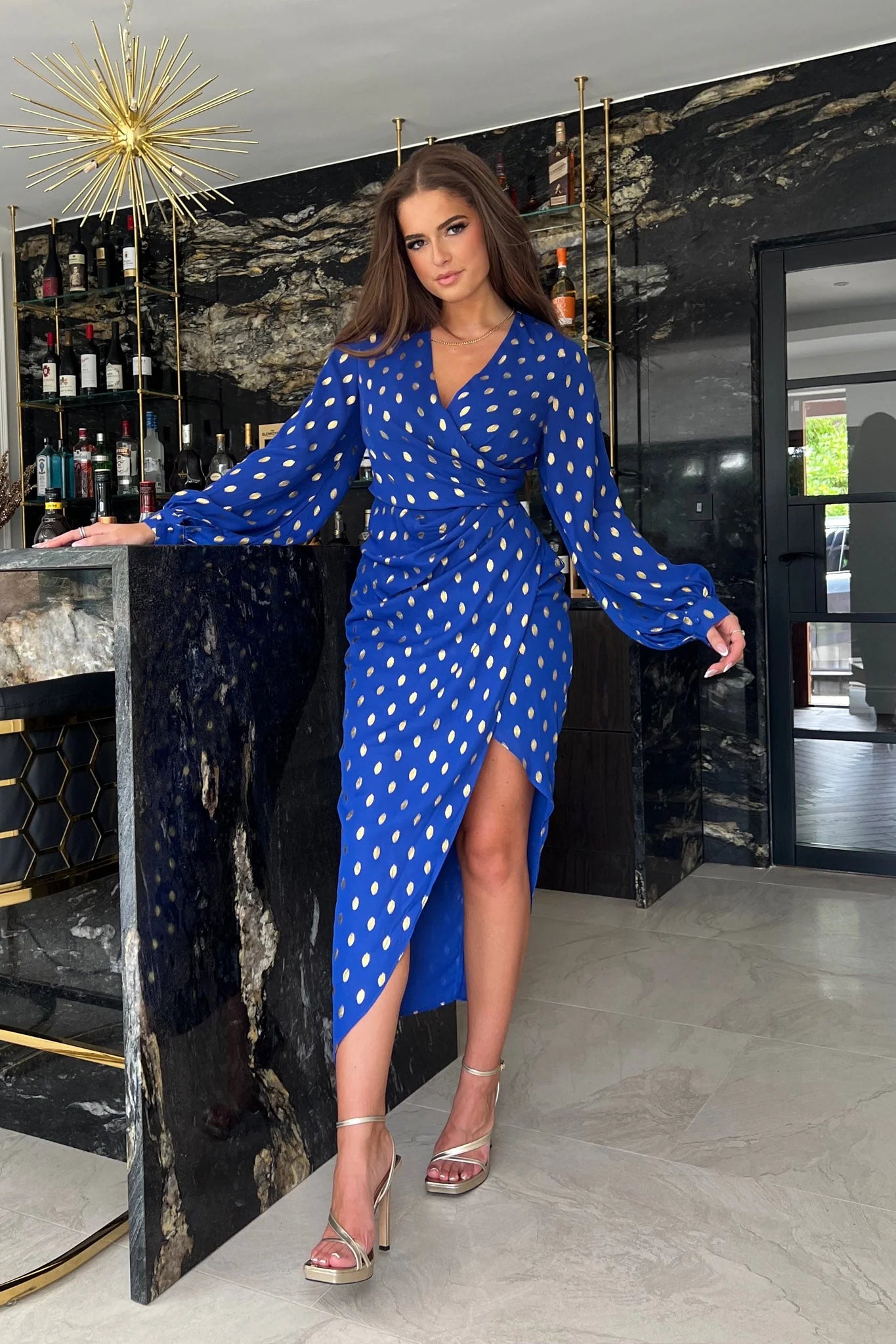 Elsa long store sleeve dress