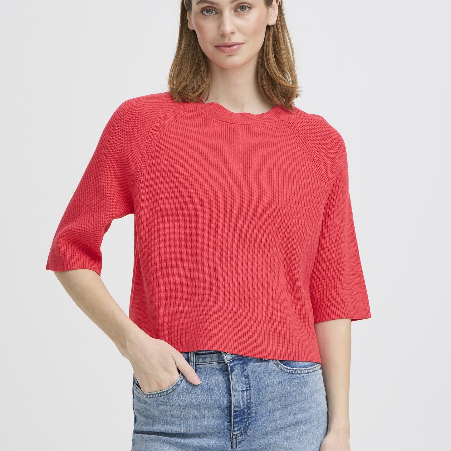 ICHI BOSTON Short Sleeve Jumper