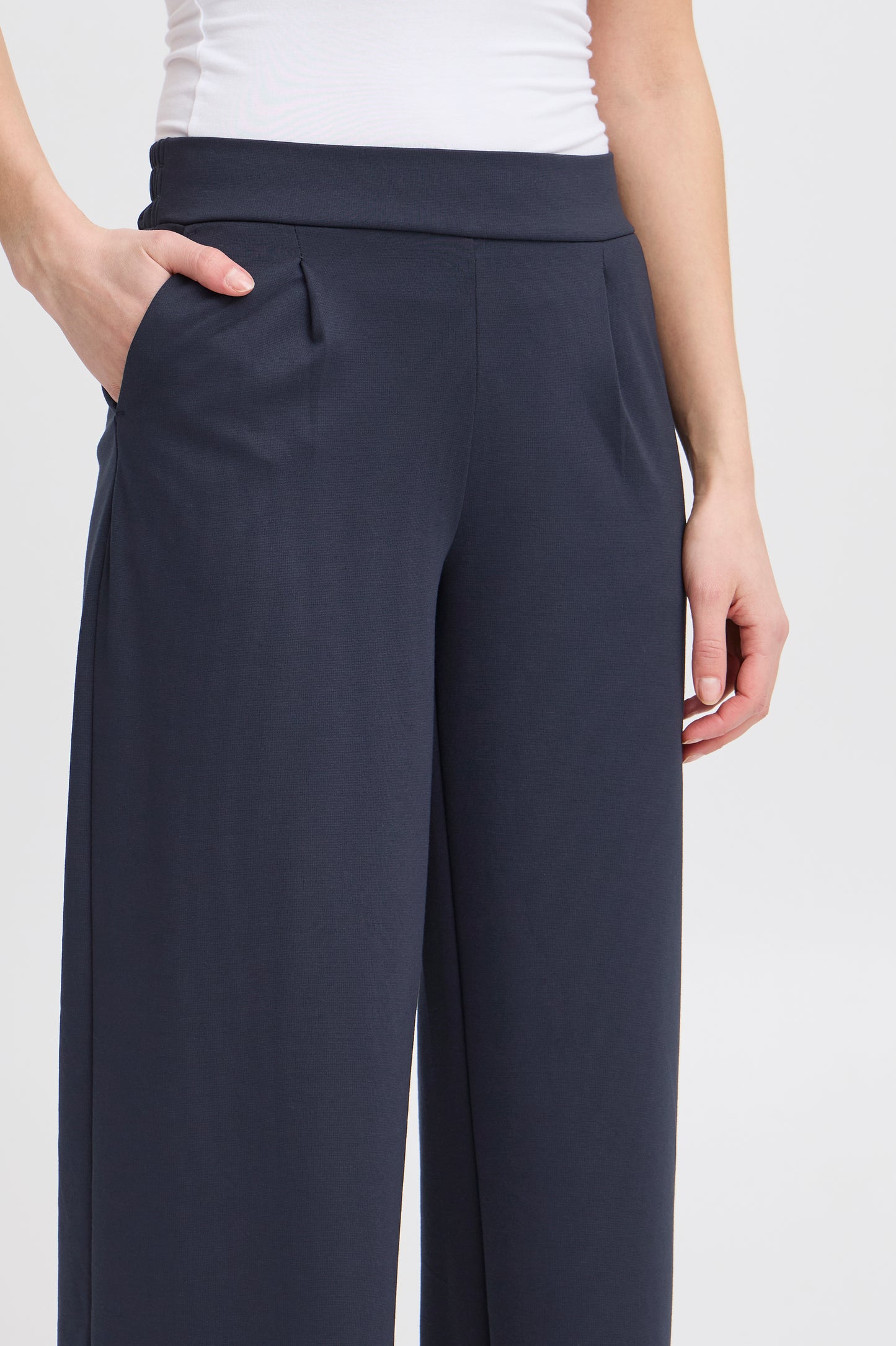 ICHI Kate Wide Leg Trouser